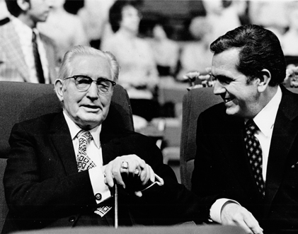 Elder Packer and President Hugh B. Brown