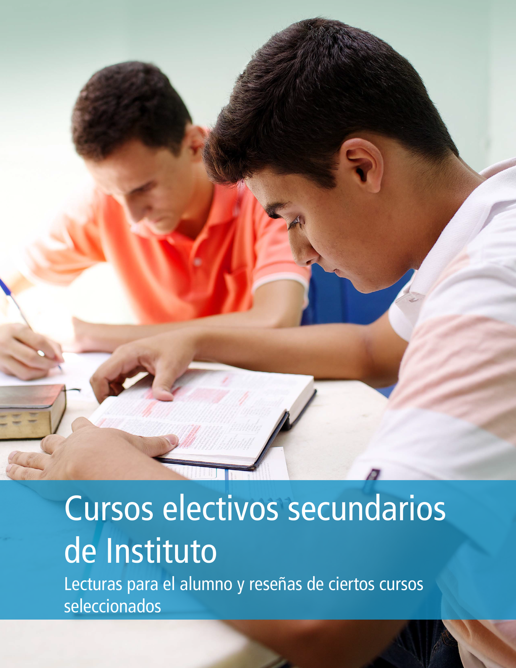 Lecturas electivas secundarias de Instituto para el alumno