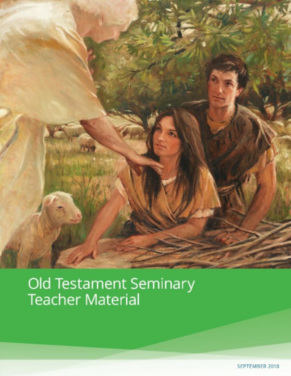 Antico Testamento – Manuale sussidiario per l’insegnante di Seminario